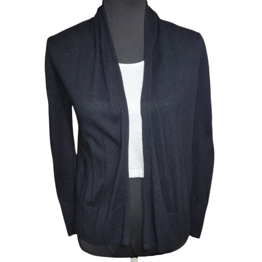 Old Navy black open long sleeve cardigan Size XS